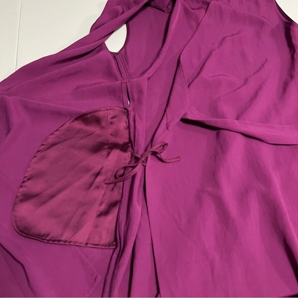 Everlane GoWeave Wrap Dress in Berry - Picture 10 of 13